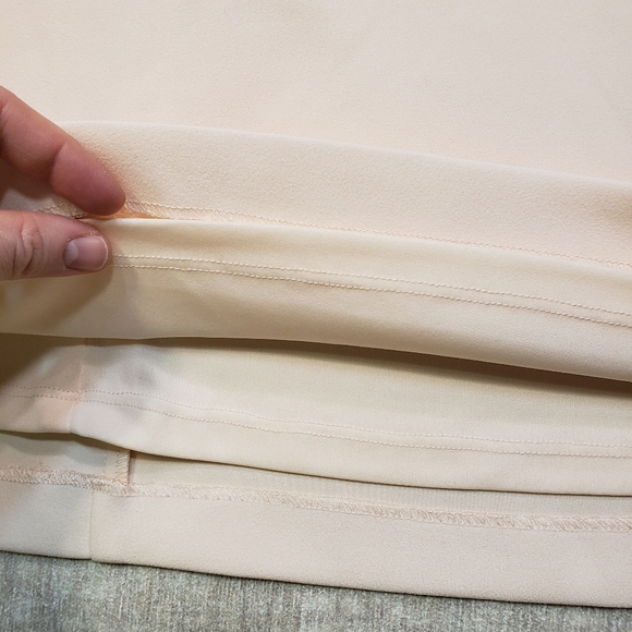 Ralph Lauren Belle Rose Peach Midi Dress Size 18 - Picture 7 of 10